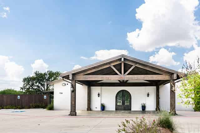 Covered patio