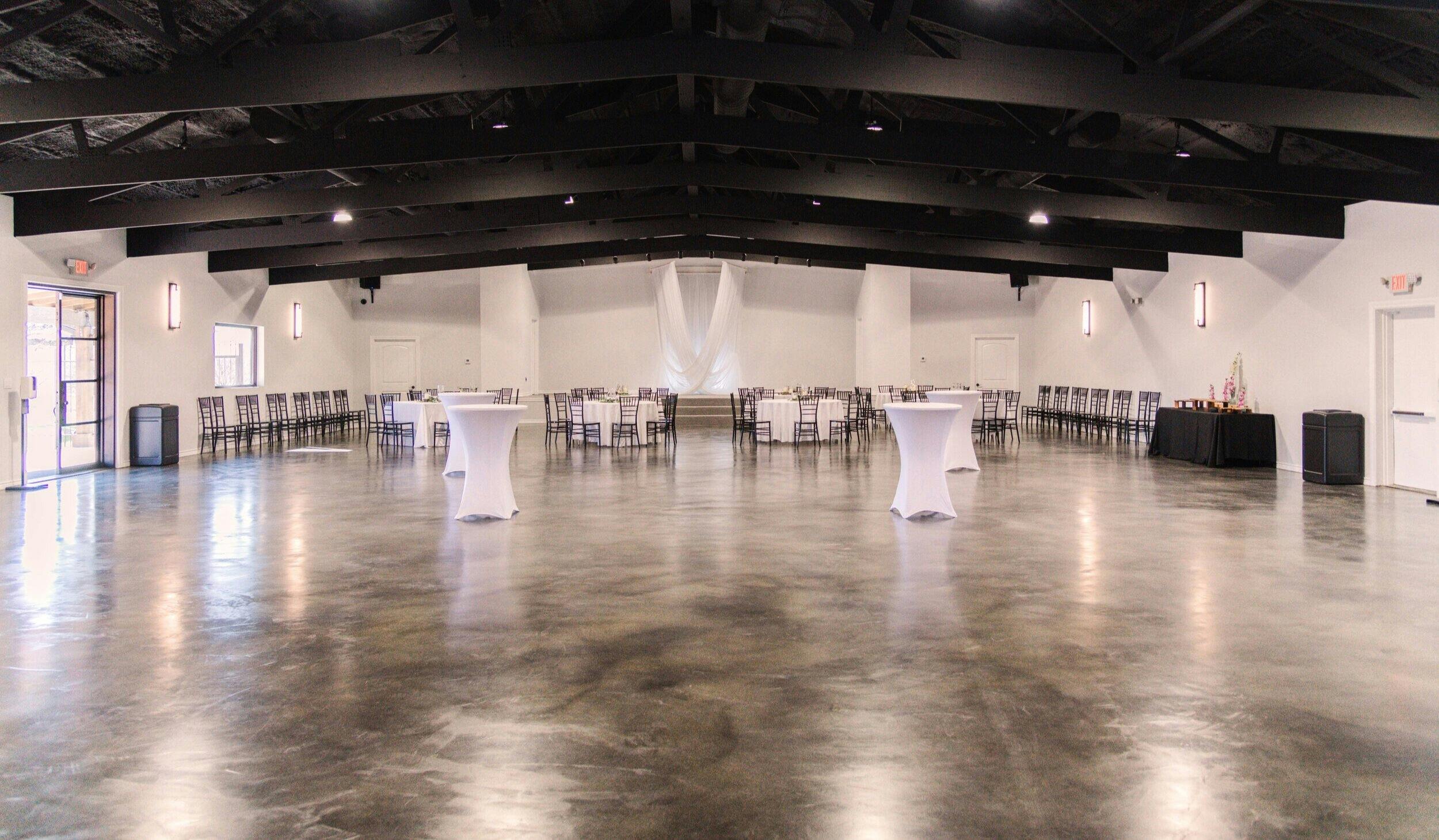 Indoor Venue Space — The James Event Center
