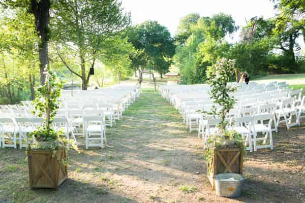 Outdoor courtyard