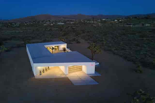 The James Event Center outdoor desert courtyard for luxury executive retreats and VIP offsites.