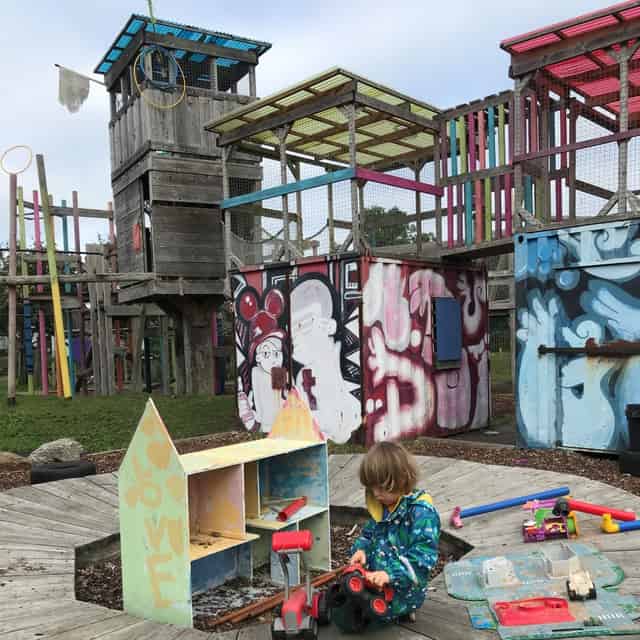 Outdoor play area