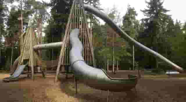 Outdoor play area