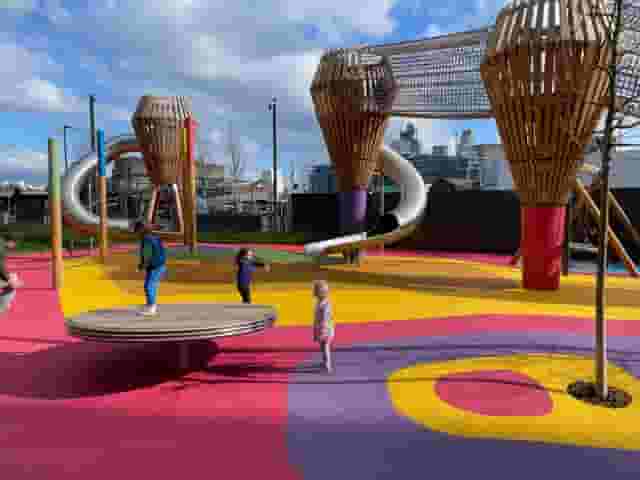 Outdoor play area