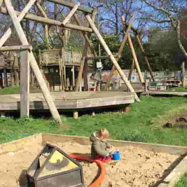 Outdoor play area