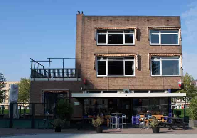 Rustic Eetcafé Verhip multi-level venue for networking mixers and team-building events.