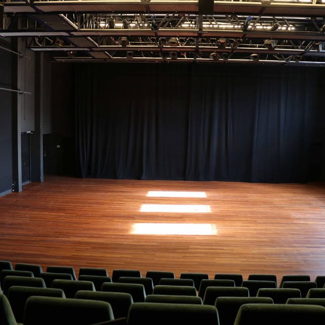 Kleine Zaal at Theater Rotterdam: black box venue for professional stage productions and events.