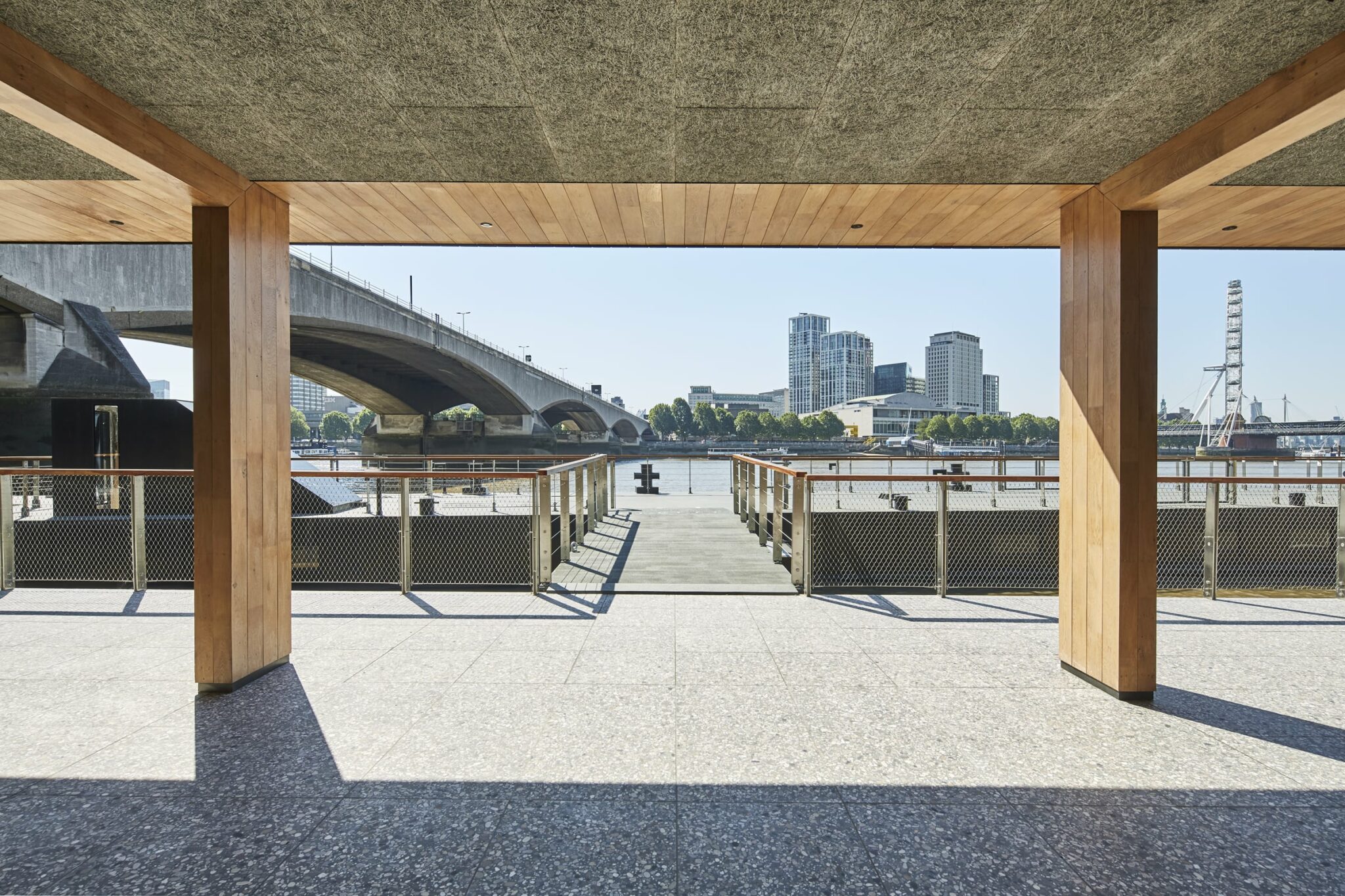 Cormorant Deck at Woods Quay: modern waterfront venue for outdoor events and meetings. - Banner