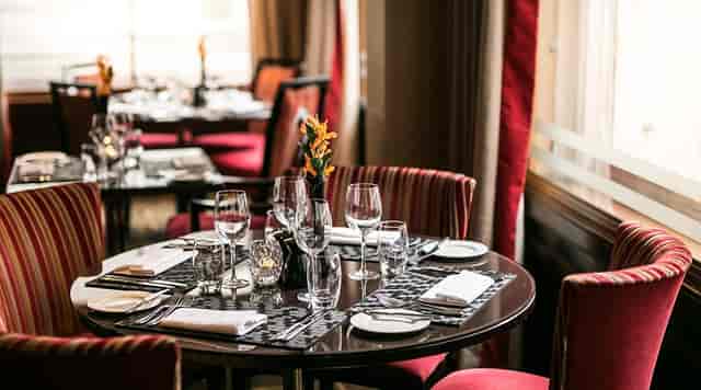 Elegant dining table at The Cavendish London, perfect for events and gatherings.