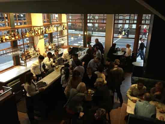 Lively eatery in The Cavendish London, ideal for networking events and social gatherings.