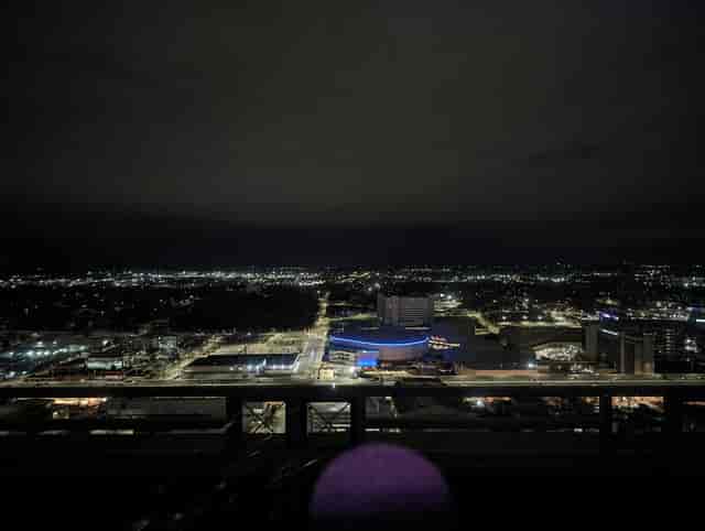 Penthouse at City Club Birmingham, luxury gala venue with city views for VIP reception events.