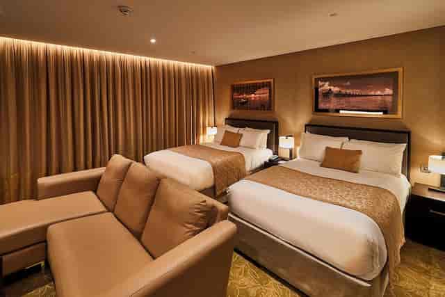 Genting Hotel double-double room for group incentive travel and corporate event bookings.