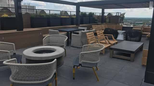 rooftop bar