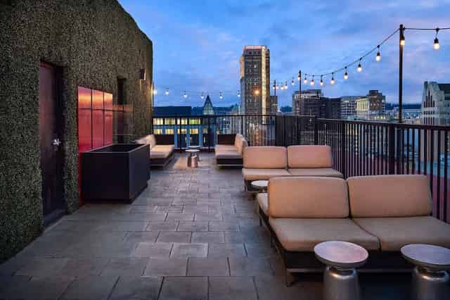 rooftop bar