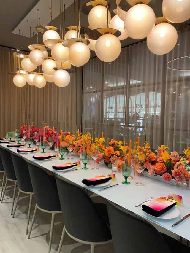 Private dining room