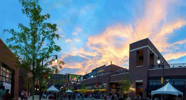 Forum Conference Center at BJCC: outdoor event space for corporate conferences and festivals.