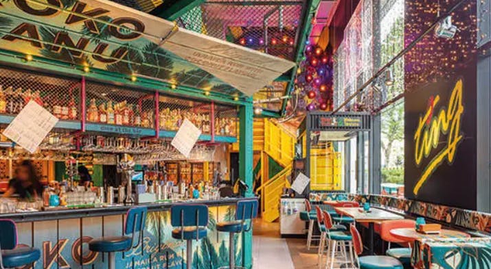 Turtle Bay Hammersmith - Private upstairs seating area image 1