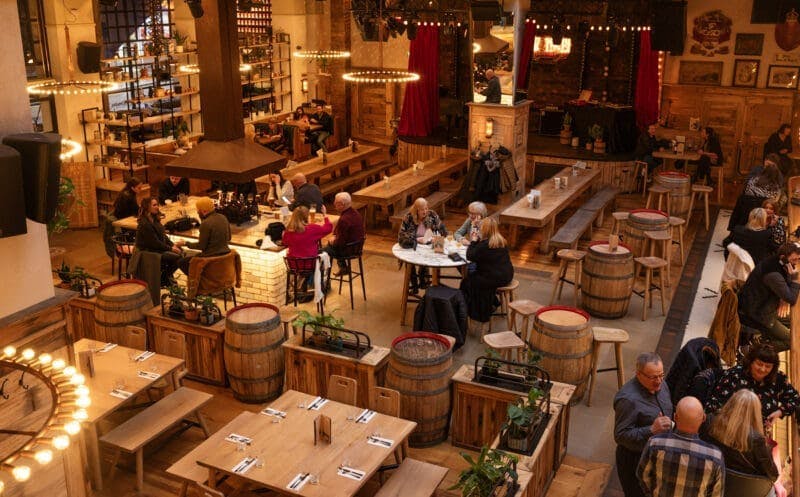 Bar, Restaurant + Beer Hall – Albert's Schloss Soho, London