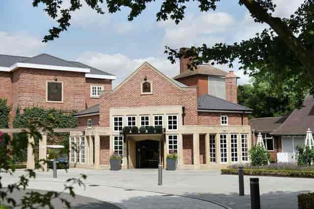 Woodlands Suite at The Belfry: charming brick venue for corporate meetings and social events.