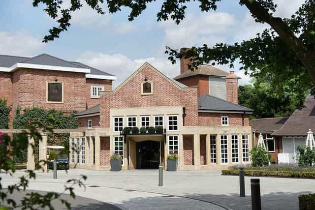 Woodlands Suite at The Belfry: charming brick venue for corporate meetings and social events.