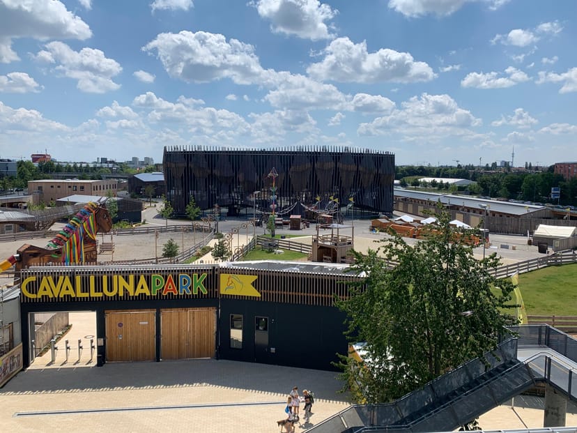Showpalast München outdoor venue for corporate events and brand activations.