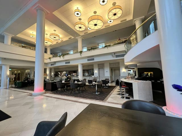 Salon A&B with corridor (part of our Ballroom)