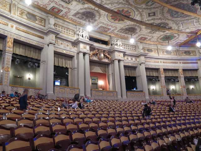 Großes Haus theater venue with historic architecture, perfect for keynotes and plenary sessions.