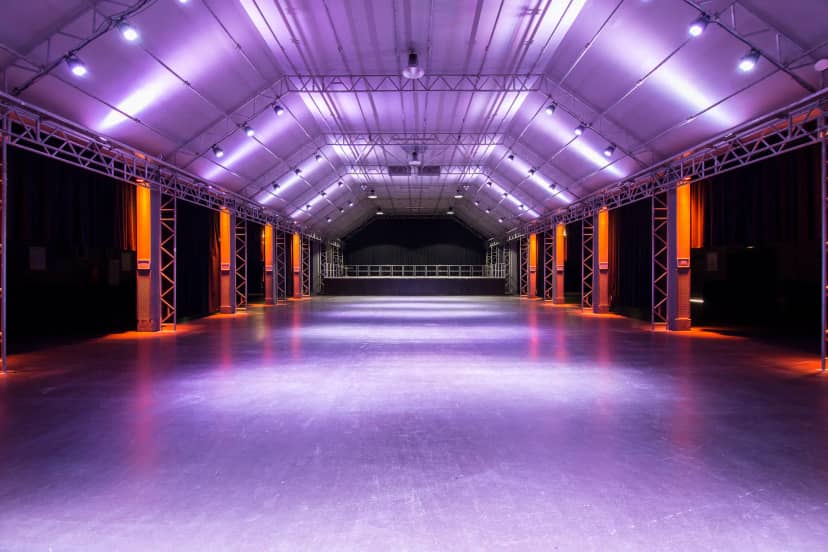 TonHalle München industrial venue with exposed trusses, ideal for gala and product launch events.