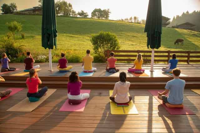 Yoga retreat center