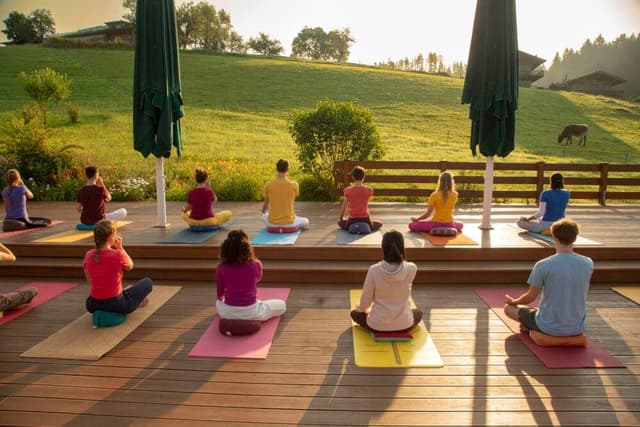 Yoga retreat center