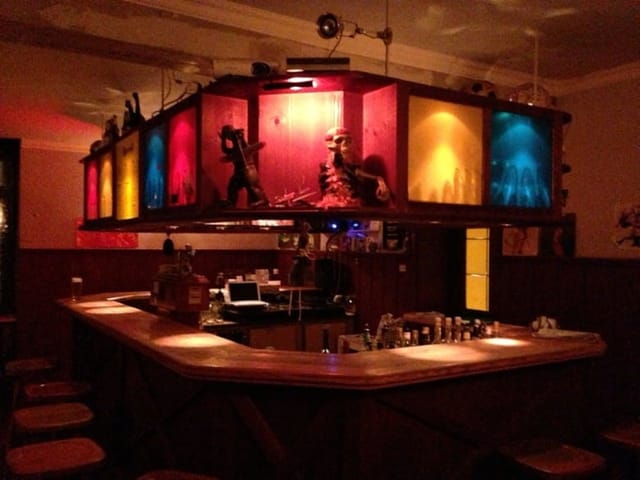 Rennsalon dance hall: eccentric bar venue for themed receptions and informal networking events.