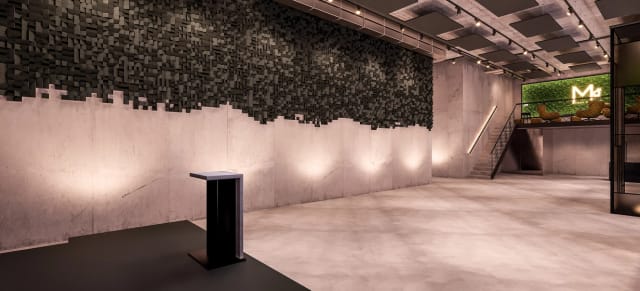 Industrial-chic venue in Munich, ideal for keynote presentations and product launches.