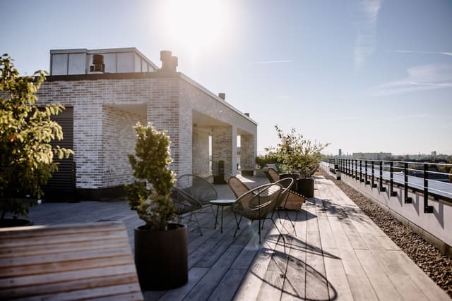 Rooftop terrace