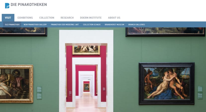 Alte Pinakothek Study Gallery: iconic venue space for exclusive networking and corporate receptions.