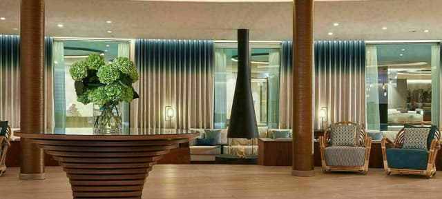 Reception area
