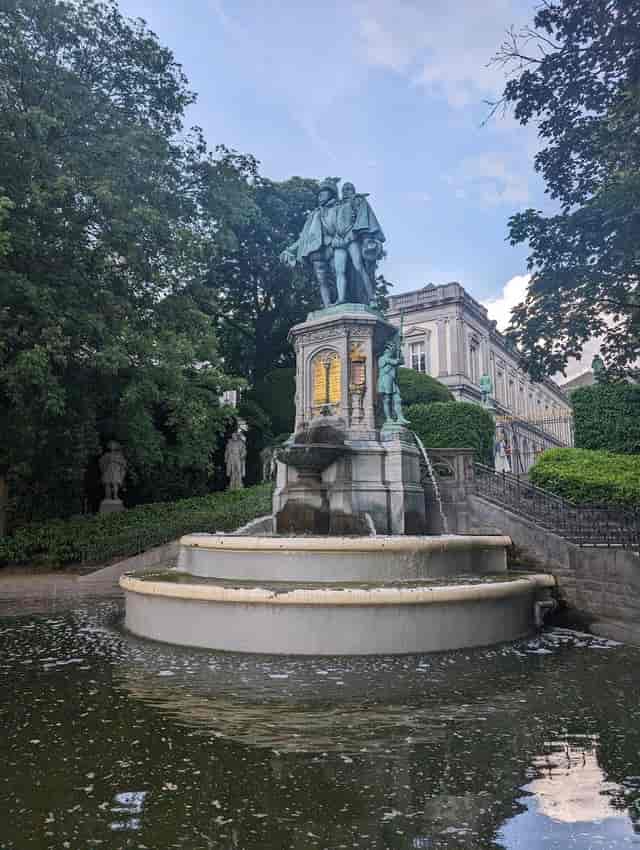 Historic Coudenberg Palace Salle Mandarine for outdoor cocktail reception and incentive events.