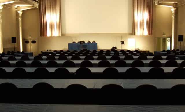 Chaplin auditorium & lobby