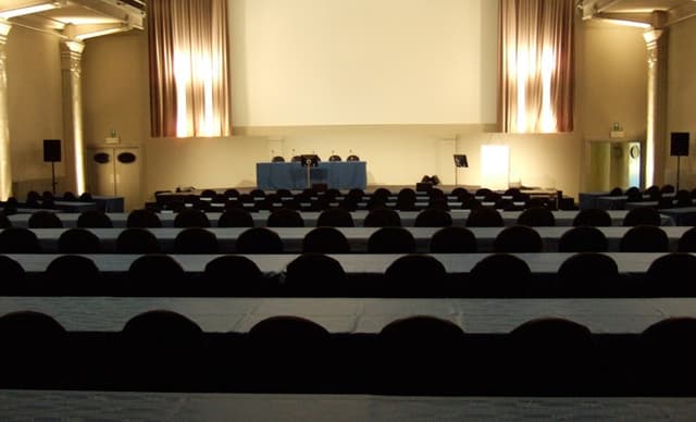 Chaplin auditorium & lobby