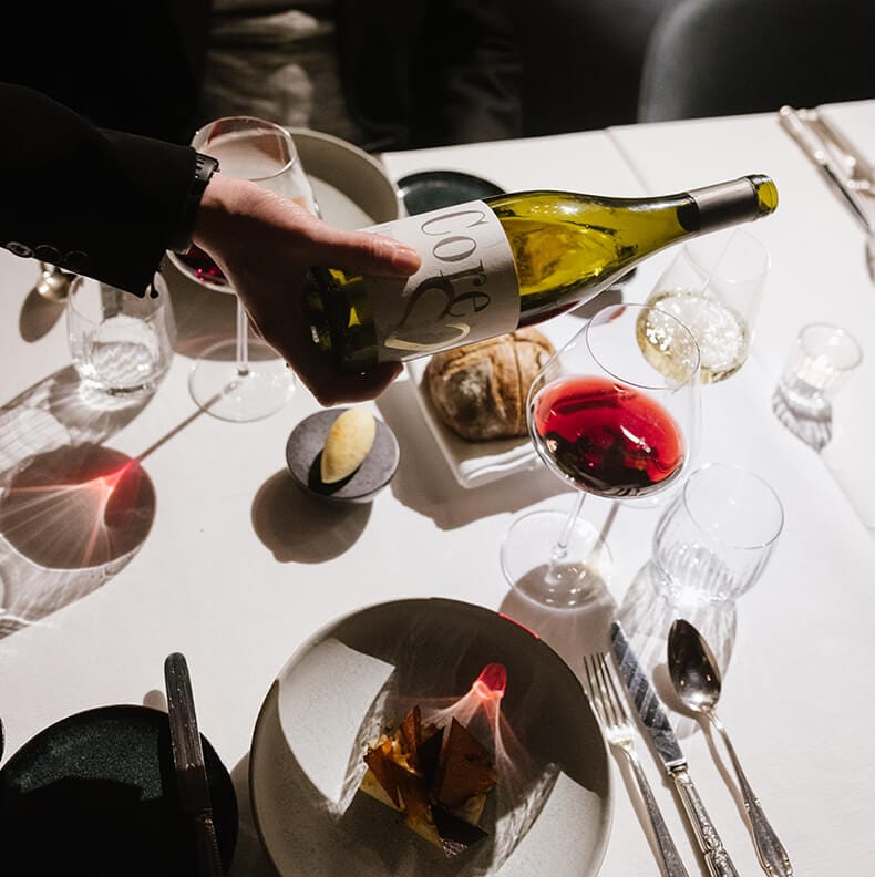Upscale tablescape at TheMerode for a VIP gala or corporate dinner.