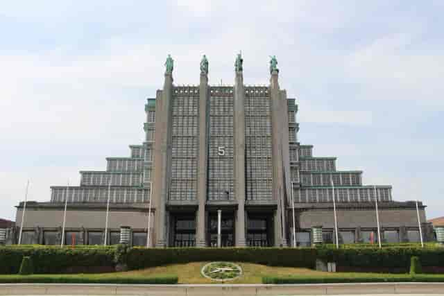 Palais 11 Brussels Expo historic venue architecture for trade shows and exhibitions.