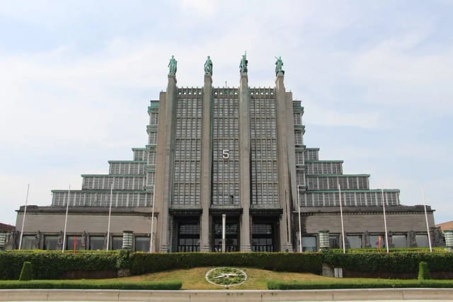 Palais 11 Brussels Expo historic venue architecture for trade shows and exhibitions.