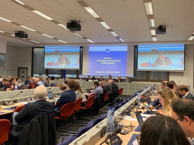 Stefano da Empoli at the "B-Day: Boosting Connectivity Investments" Brussels  Conference - I-Com, Istituto per la Competitività