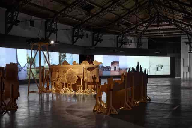 Central Nave industrial venue with steel trusses for brand activations and corporate events.