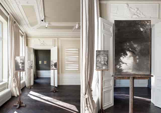 Elegant Ancienne Nonciature art gallery for luxury product launch and intimate event venue.
