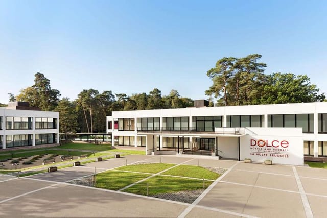 Modern Dolce La Hulpe Brussels conference center for corporate retreats and team building events.