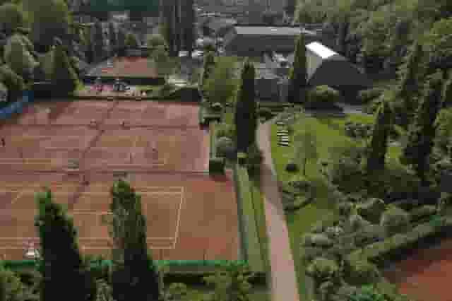 tennis courts
