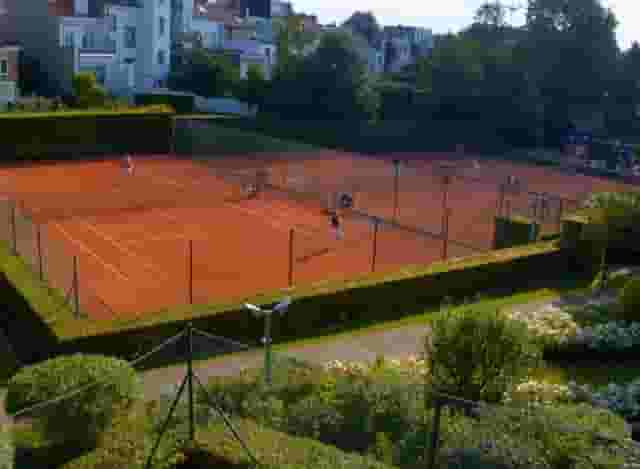tennis courts