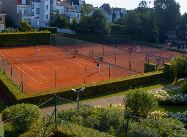 tennis courts