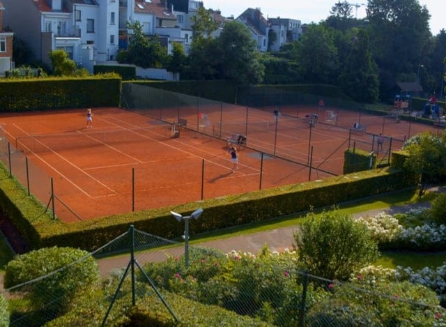 Tennis courts at Aspria Royal La Rasante for corporate team building and incentive events.