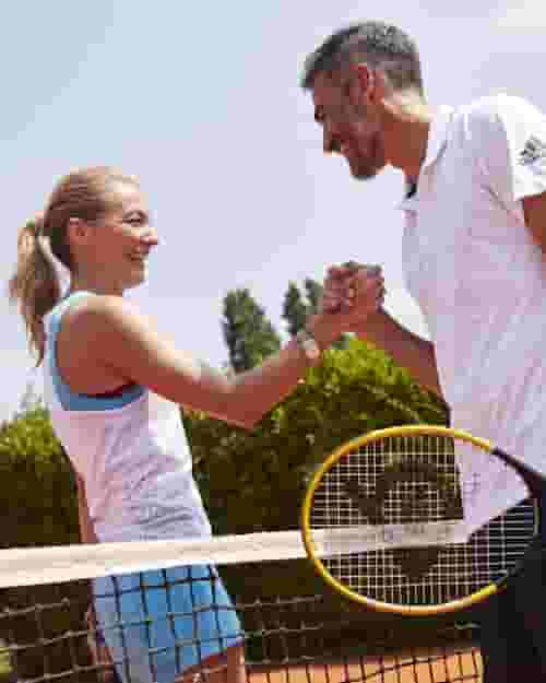 tennis courts