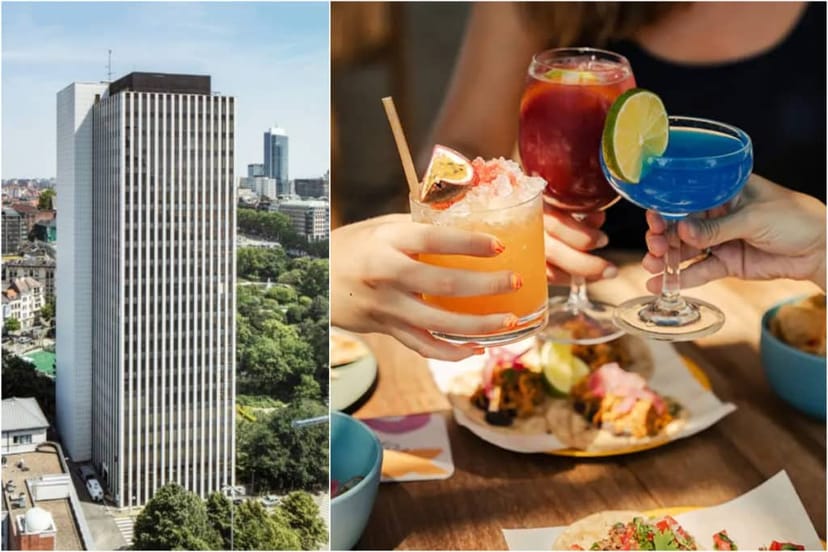 Tope at The Hoxton, Brussels: modern venue for corporate events and lively dining.